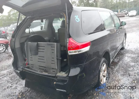 2014 Toyota Sienna L V6 7 Passenger из США, поврежденный, VIN 5TDZK3DC1ES452065